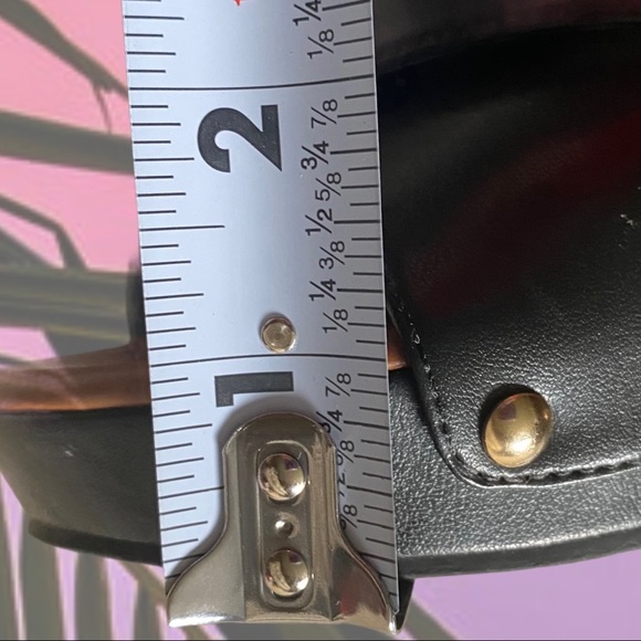 SOLD Jessica Simpson Jozie Stud Wedge Sandals Sz 7 - Picture 9 of 10